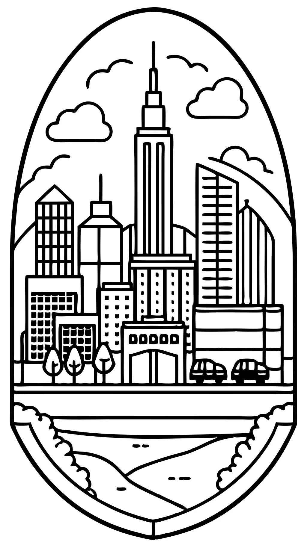 chicago coloring pages